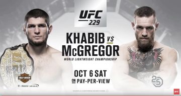 McGregor vs Khahib- zbývá ani ne měsíc do zápasu!